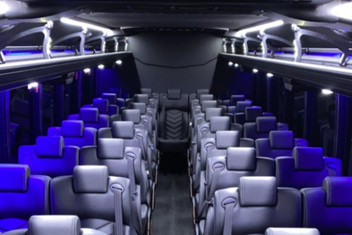 Carson City Charter Bus Interior