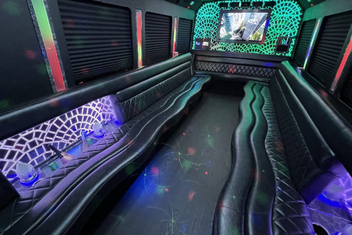 Carson City Limo Bus Interior