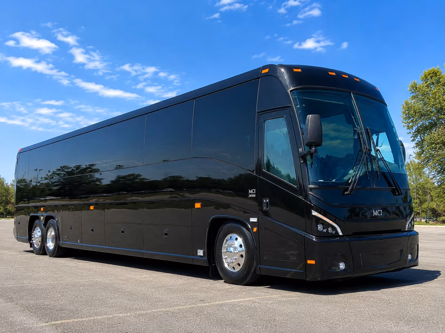 carson city charter bus rental exterior