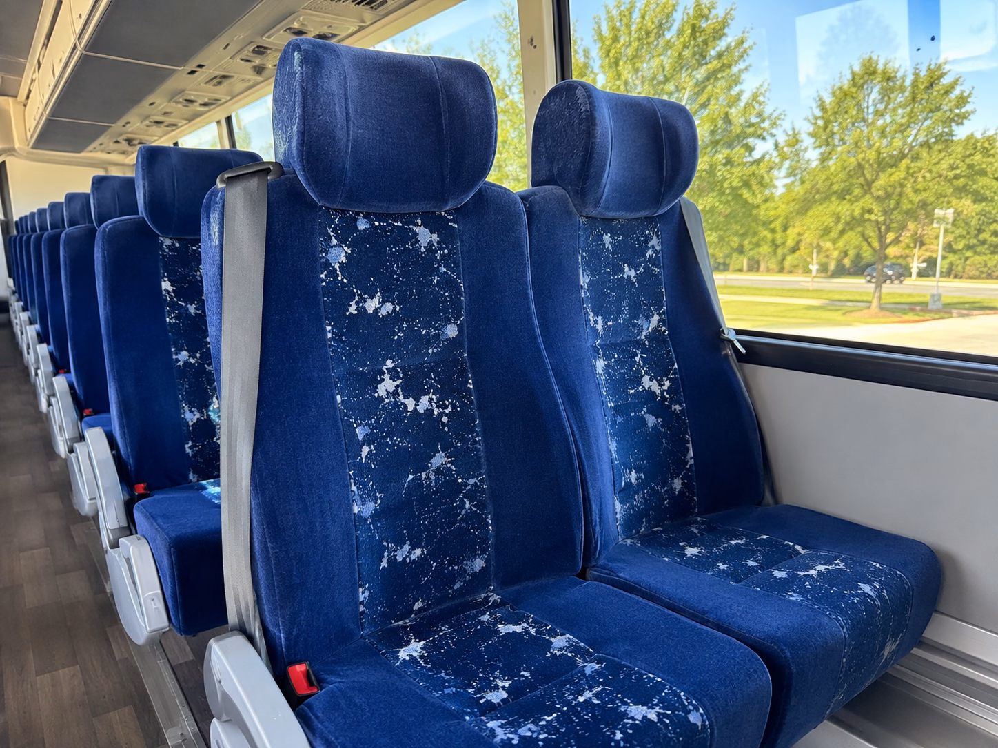 carson city charter bus rental inside